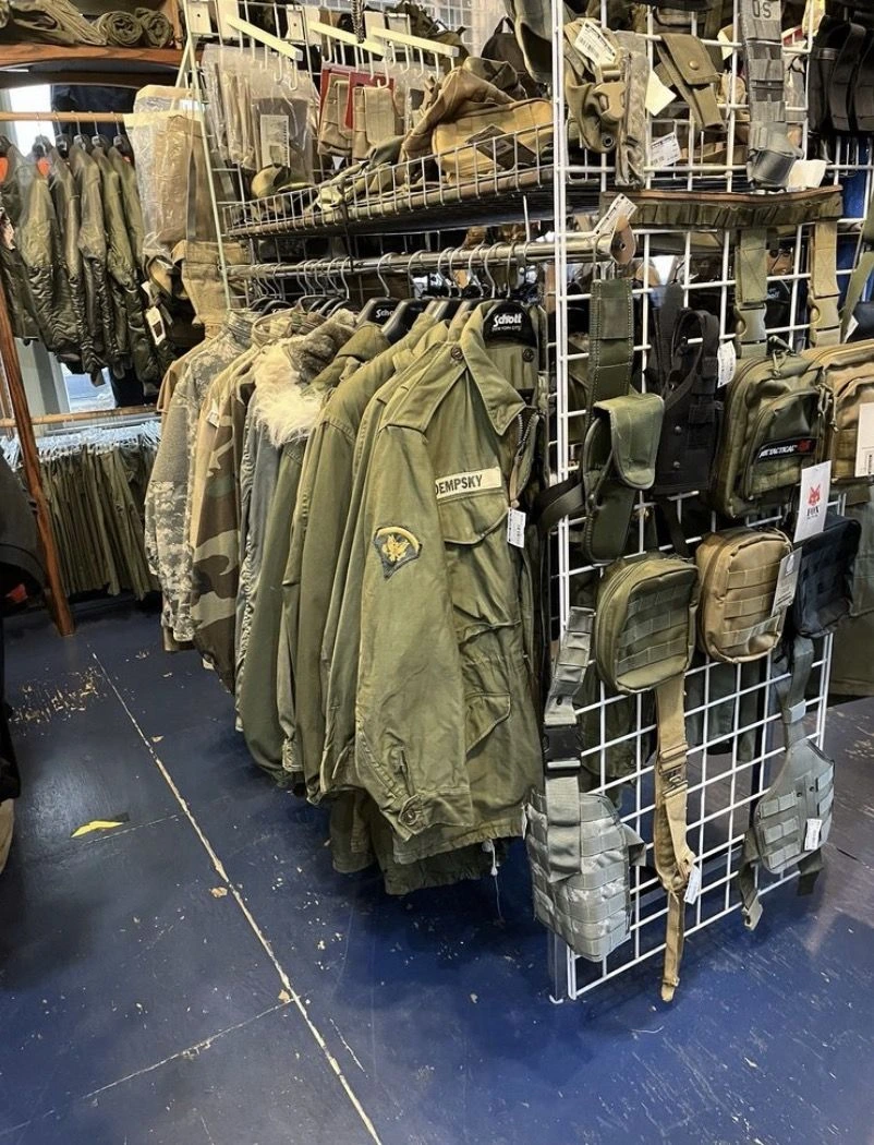 Military equipment and security supplies